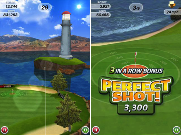 Flick Golf Game App