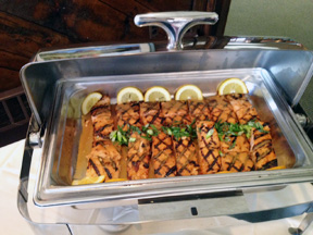 The Grill Room Salmon Buffet