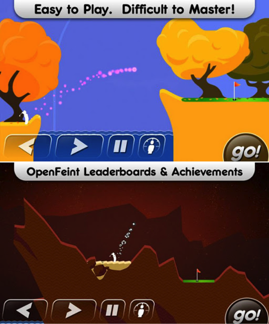 OpenFeint Golf Game App